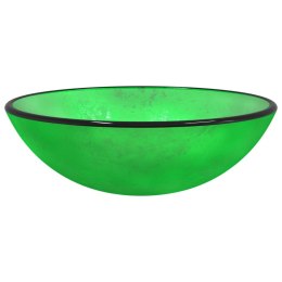  Umywalka ze szkła hartowanego, 42x14 cm, zielona  Lumarko!