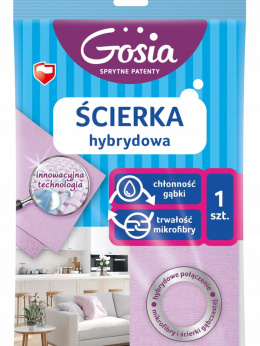 Gosia Ścierka Mikrofibra Hybrydowa Powlekana PU 1 szt..