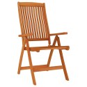 Składane krzesła ogrodowe, 4 szt., lite drewno eukaliptusowe Lumarko!