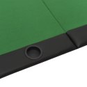 Składany blat do pokera dla 10 osób, zielony, 208x106x3 cm Lumarko!