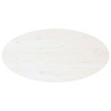 Stolik kawowy, biały, 110x55x45 cm, lite drewno sosnowe Lumarko!