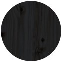 Stolik kawowy, czarny, Ø 35x35 cm, lite drewno sosnowe Lumarko!