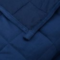 Koc obciążeniowy, niebieski, 220x230 cm, 11 kg, tkanina Lumarko!