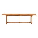 Ogrodowy stół jadalniany, 280x90x75 cm, lite drewno akacjowe Lumarko!