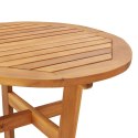 Ogrodowy stolik barowy, Ø60x105 cm, lite drewno akacjowe Lumarko!