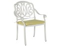 Zestaw ogrodowy stół i 4 krzesła biały ANCONA Lumarko!