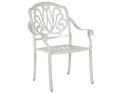 Zestaw ogrodowy stół i 4 krzesła biały ANCONA Lumarko!