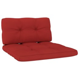 Poduszki na sofę z palet, 2 szt., czerwone Lumarko!