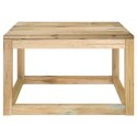Ogrodowe stoliki z palet, 2 szt., 60x60x36,5 cm, drewno sosnowe Lumarko!