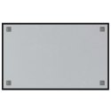 Ścienna tablica magnetyczna, czarna, 80x50 cm, szkło hartowane Lumarko!