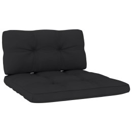 Poduszki na sofę z palet, 2 szt., czarne Lumarko!