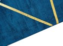 Dywan z wiskozy 80 x 150 cm niebieski HAVZA Lumarko!