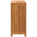 Ogrodowy stolik konsolowy, 80x35x75 cm, lite drewno akacjowe Lumarko!