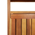 Ogrodowy stolik konsolowy, 80x35x75 cm, lite drewno akacjowe Lumarko!