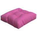 Poduszka na sofę z palet, różowa, 60x60x12 cm, tkanina Lumarko!