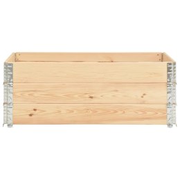 Nadstawki paletowe, 3 szt., 50x150 cm, lite drewno sosnowe Lumarko!