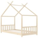 Rama łóżka dziecięcego, lite drewno sosnowe, 70 x 140 cm Lumarko!
