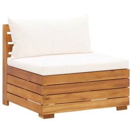 2-osobowa sofa ogrodowa z poduszkami, lite drewno akacjowe Lumarko!