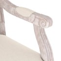 Fotel, beżowy, 54x59x99 cm, tapicerowany tkaniną Lumarko!