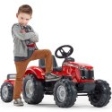 Traktor Massey Ferguson Czerwony Na Pedały Z Przyczepką Od 3 Lat  Lumarko!