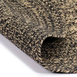 Ręcznie wykonany dywanik, juta, czarno-brązowy, 240 cm Lumarko!