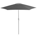 Zamienne pokrycie do parasola ogrodowego, antracytowe, 300 cm Lumarko!