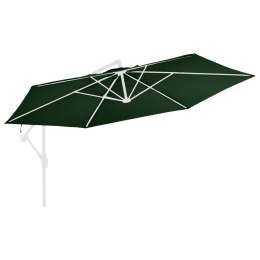 Zamienne pokrycie parasola ogrodowego, zielone, 350 cm Lumarko!