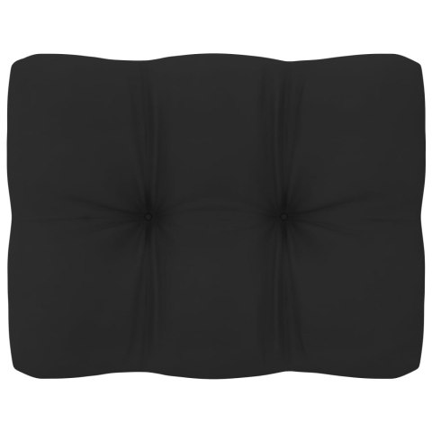 Poduszka na sofę z palet, czarna, 50x40x10 cm Lumarko!