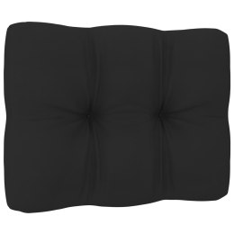 Poduszka na sofę z palet, czarna, 50x40x10 cm Lumarko!