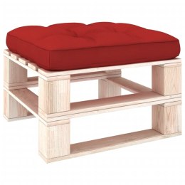 Poduszka na sofę z palet, czerwona, 70x70x10 cm Lumarko!