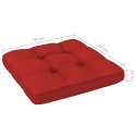 Poduszka na sofę z palet, czerwona, 70x70x10 cm Lumarko!