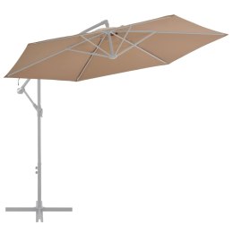 Zamienne pokrycie parasola ogrodowego, kolor taupe, 300 cm Lumarko!