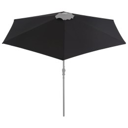 Pokrycie do parasola ogrodowego, czarne, 300 cm Lumarko!