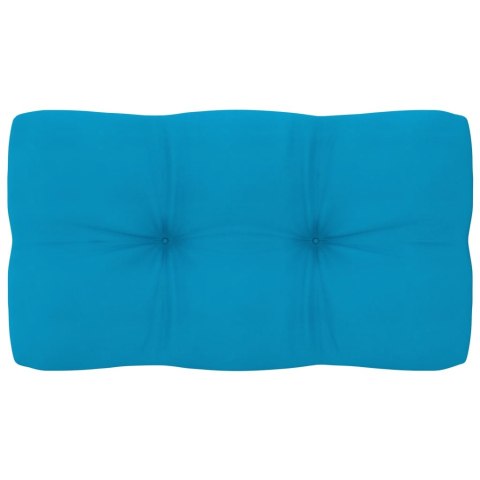 Poduszka na sofę z palet, niebieska, 70x40x10 cm Lumarko!