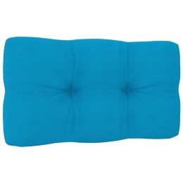 Poduszka na sofę z palet, niebieska, 70x40x10 cm Lumarko!