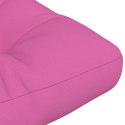 Poduszka na sofę z palet, różowa, 50x40x12 cm, tkanina Lumarko!