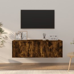 Zestaw 2 szafek TV, przydymiony dąb, materiał drewnopochodny Lumarko!