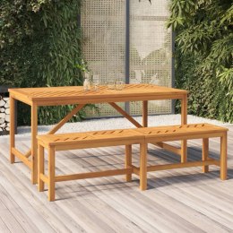 Stół ogrodowy, 150x90x74 cm, lite drewno akacjowe Lumarko!