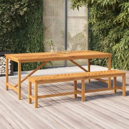 Stół ogrodowy, 200x90x74 cm, lite drewno akacjowe Lumarko!