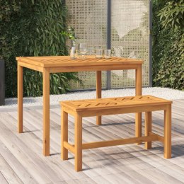 Stół ogrodowy, 90x90x74 cm, lite drewno akacjowe Lumarko!