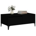 Stolik kawowy, czarny, 90x50x36,5 cm, materiał drewnopochodny Lumarko!