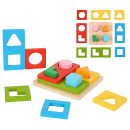 Układanka Montessori Kształty I Kolory Fsc  Lumarko!