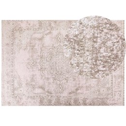 Dywan bawełniany 160 x 230 cm różowy MATARIM Lumarko!