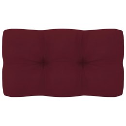 Poduszka na sofę z palet, czerwona, 70x40x10 cm Lumarko!