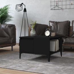 Stolik kawowy, czarny, 55x55x36,5 cm, materiał drewnopochodny Lumarko!