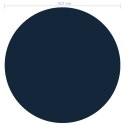 Pływająca folia solarna z PE na basen, 417 cm, czarno-niebieska Lumarko!