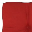 Poduszka na sofę z palet, czerwona, 60x40x10 cm Lumarko!