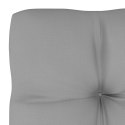 Poduszka na sofę z palet, szara, 70x70x10 cm Lumarko!