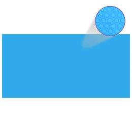Plandeka na prostokątny basen 549 x 274 cm PE niebieska Lumarko!