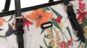 Duża shopperka damska z kwiatowym wzorem — David Jones Lumarko!